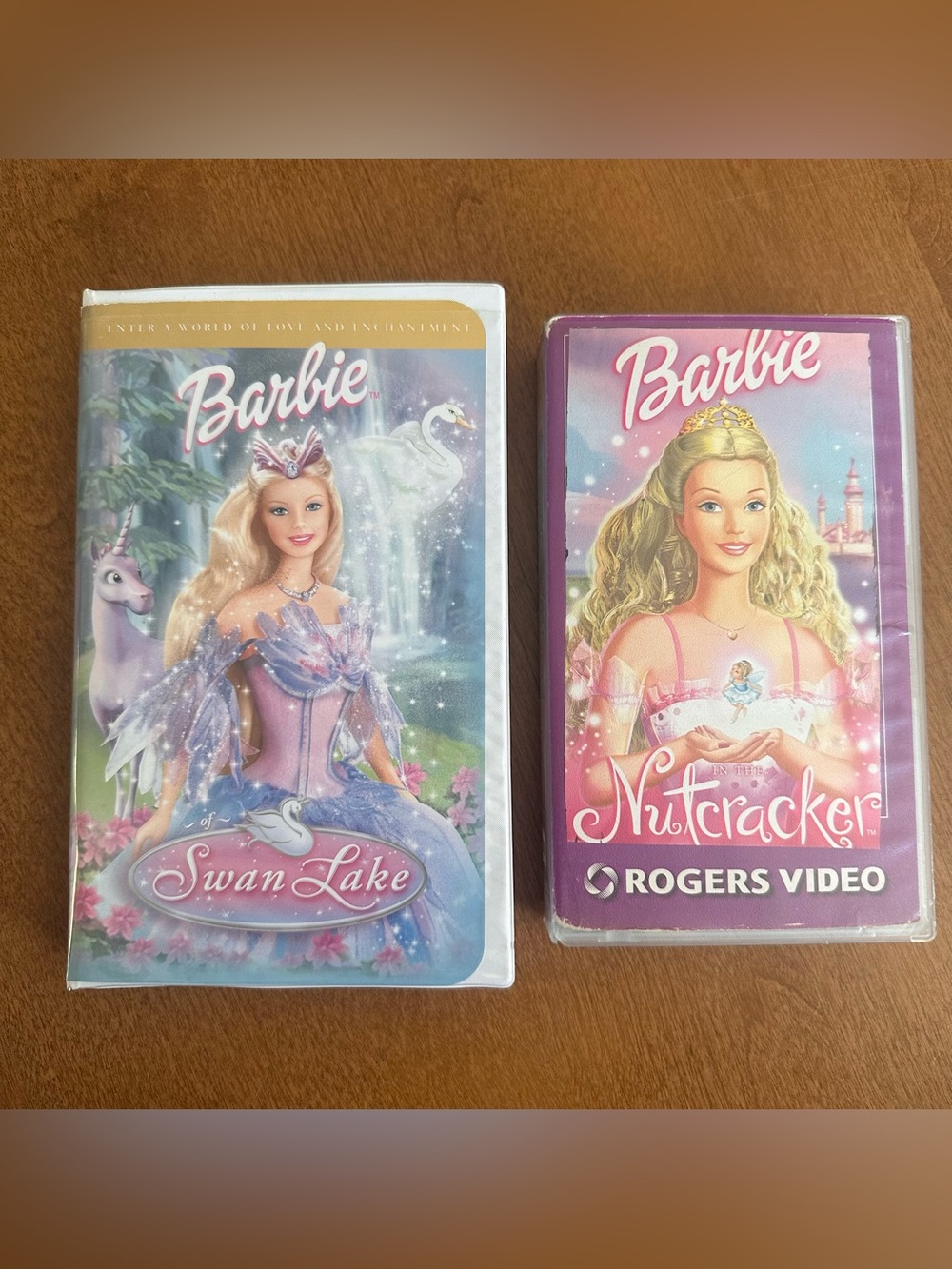 Barbie Vintage 2 VHS Bundle - Barbie of Swan Lake / Barbie in the Nutcracker